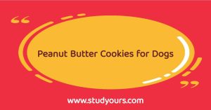 Peanut Butter Cookies for Dogs