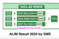 Alim Result 2025 By SMS