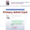 Primary Admit Card 2025 admit.dpe.gov.bd Download