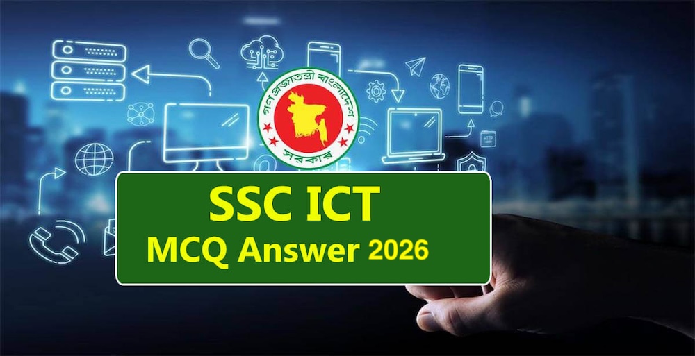 SSC ICT Question Solution 2026 All Board | SSC 2026 ICT MCQ Answer
