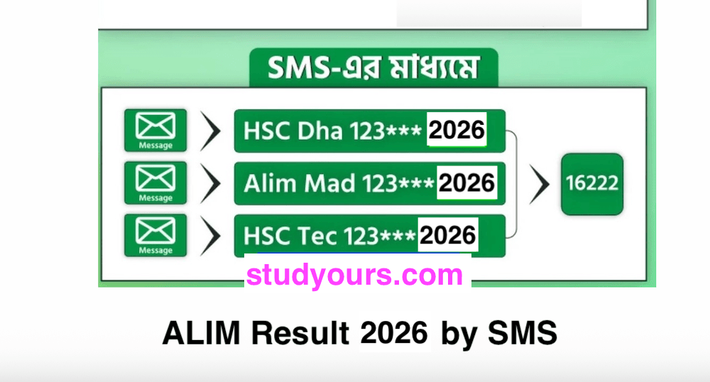 Alim Result 2026 By SMS 2 Alim Result 2026 By SMS